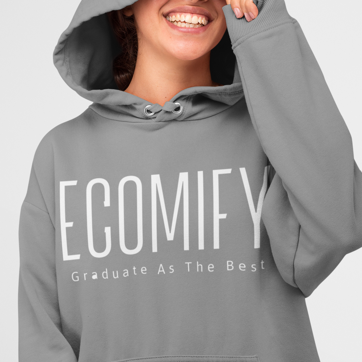 Ecomify Plain Pullover Hoodie