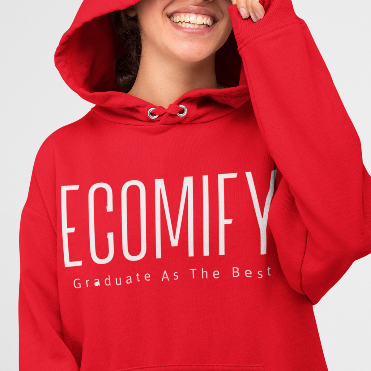 Ecomify® Plain Pullover Hoodie