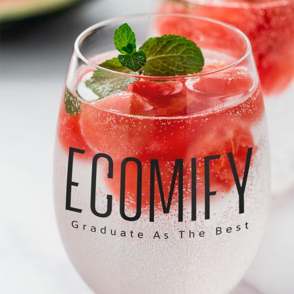 Ecomify™ Glass Wine Mug
